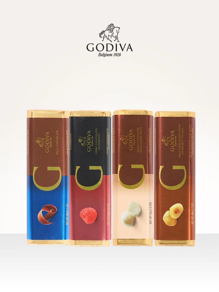 商品[国内直发] Godiva|歌帝梵巧克力制品条进口办公室零食纯可可脂,价格¥119,第1张图片