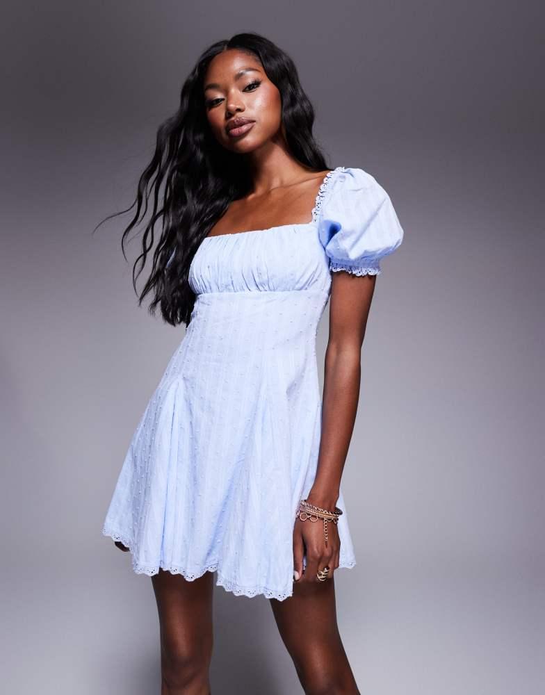 Princess Polly puff sleeve lace trim mini dress in blue On Sale Now with Up to 10% Off | Discover Exclusive Deals & Savings at BeyondStyle Authentic Princess Polly Home|Women|Dresses Princess Polly puff sleeve lace trim mini dress in blue On Sale Now with Up to 10% Off | Discover Exclusive Deals & Savings at BeyondStyle Authentic Princess Polly Home|Women|Dresses