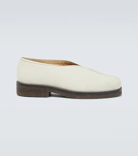 商品Lemaire|Piped suede loafers,价格¥3099,第1张图片