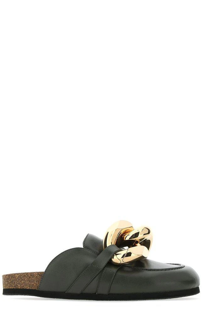 商品JW Anderson|JW Anderson Chain Embellished Mules,价格¥3575,第1张图片