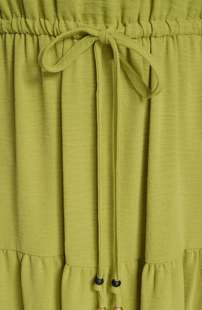 Sleeveless Tiered A-Line Midi Dress 商品