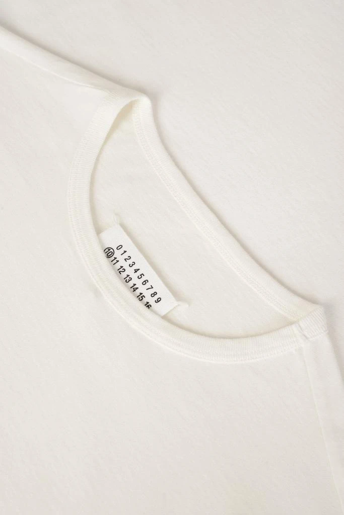 商品MAISON MARGIELA|Branded Cotton T-Shirt,价格¥1212,第3张图片详细描述