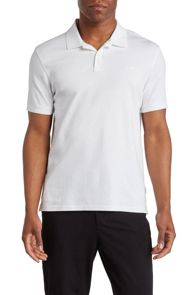 商品Calvin Klein|Liquid Touch Interlock Cotton Polo,价格¥228,第1张图片