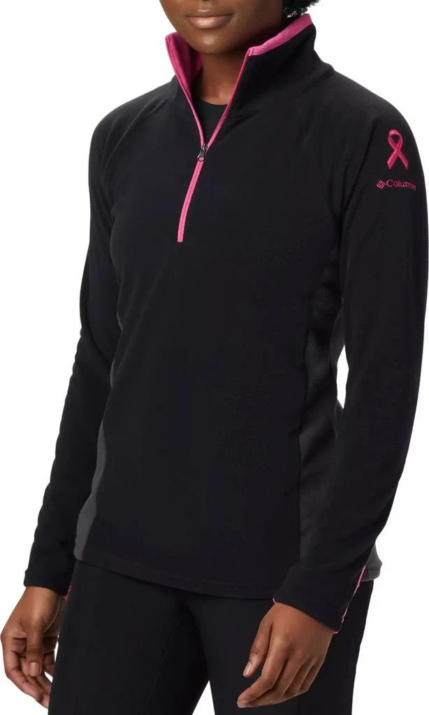 商品Columbia|Columbia Women's Tested Tough In Pink Glacial Half Zip Pullover,价格¥248,第1张图片