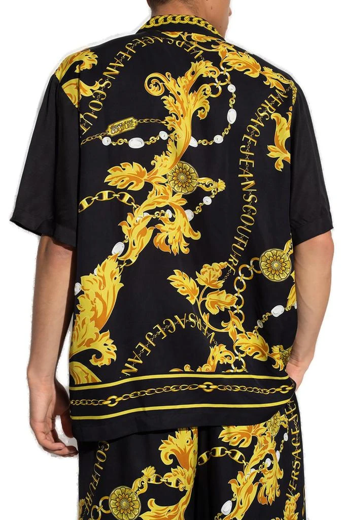 商品Versace|Versace Jeans Couture Chain Couture Printed Short-Sleeved Shirt,价格¥1585,第3张图片详细描述