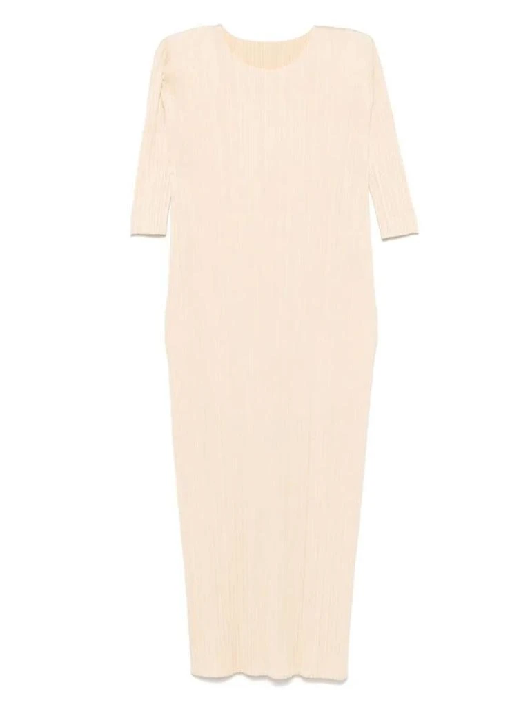 商品Pleats Please|Pleats Please Issey Miyake Merry Bicolor Midi Dress Clothing,价格¥4394,第1张图片