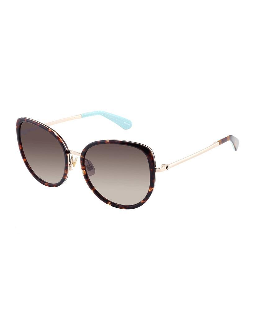 商品Kate Spade|jensengs square sunglasses,价格¥804,第1张图片