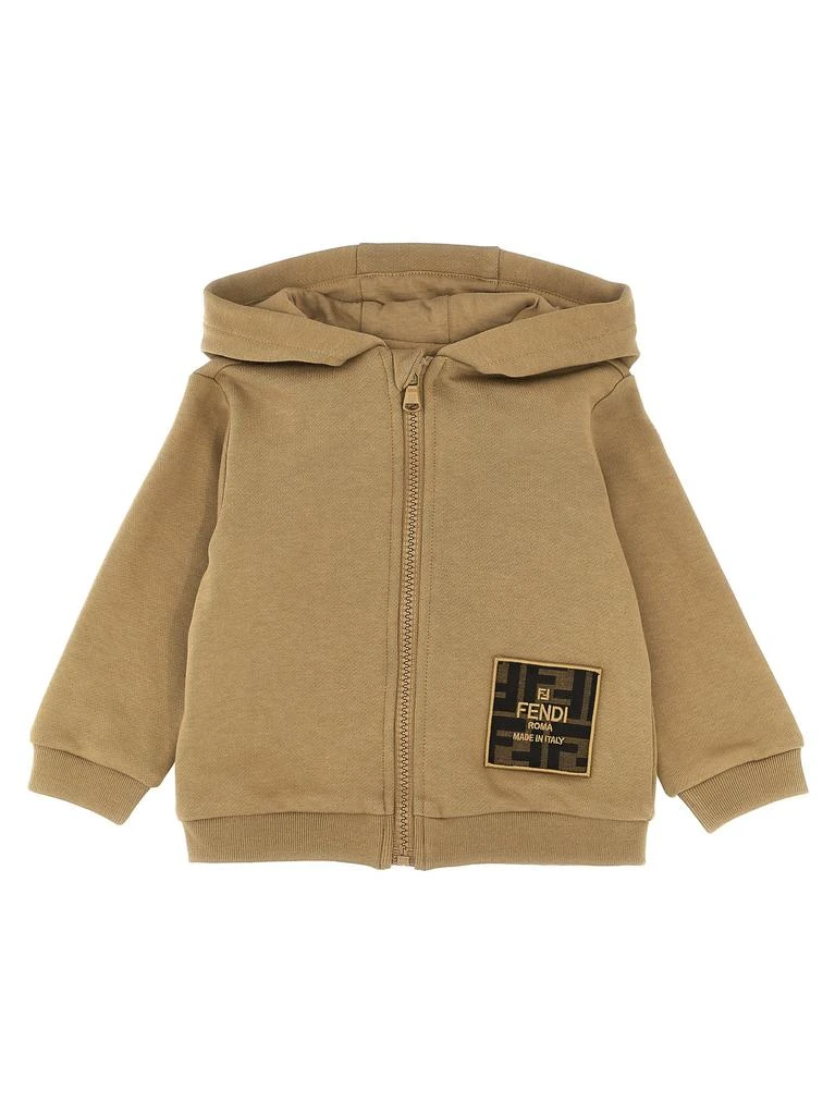 商品Fendi|Logo Patch Hoodie,价格¥1963,第1张图片