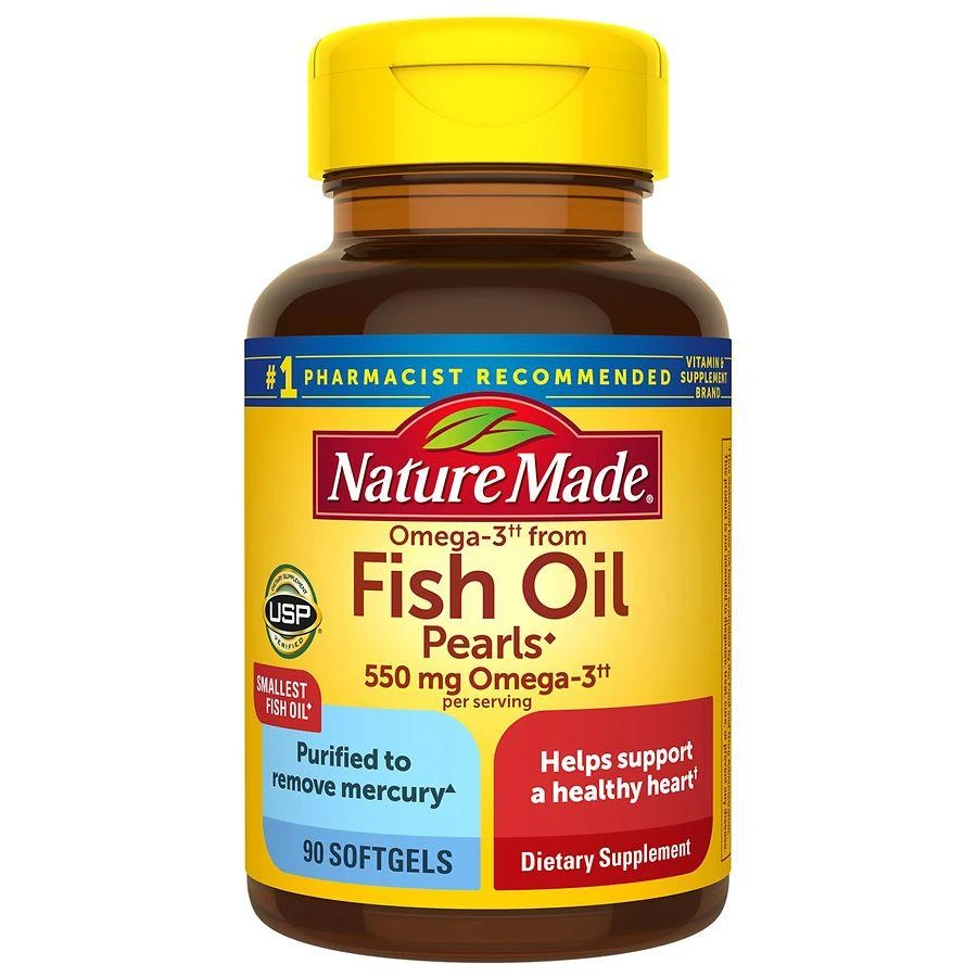 商品Nature Made|鱼油500mg 90粒,价格¥110,第1张图片