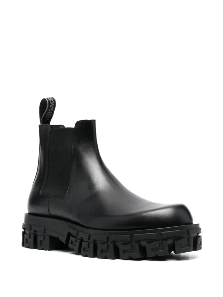 商品Versace|VERSACE Greca-sole ankle boots,价格¥3818,第3张图片详细描述