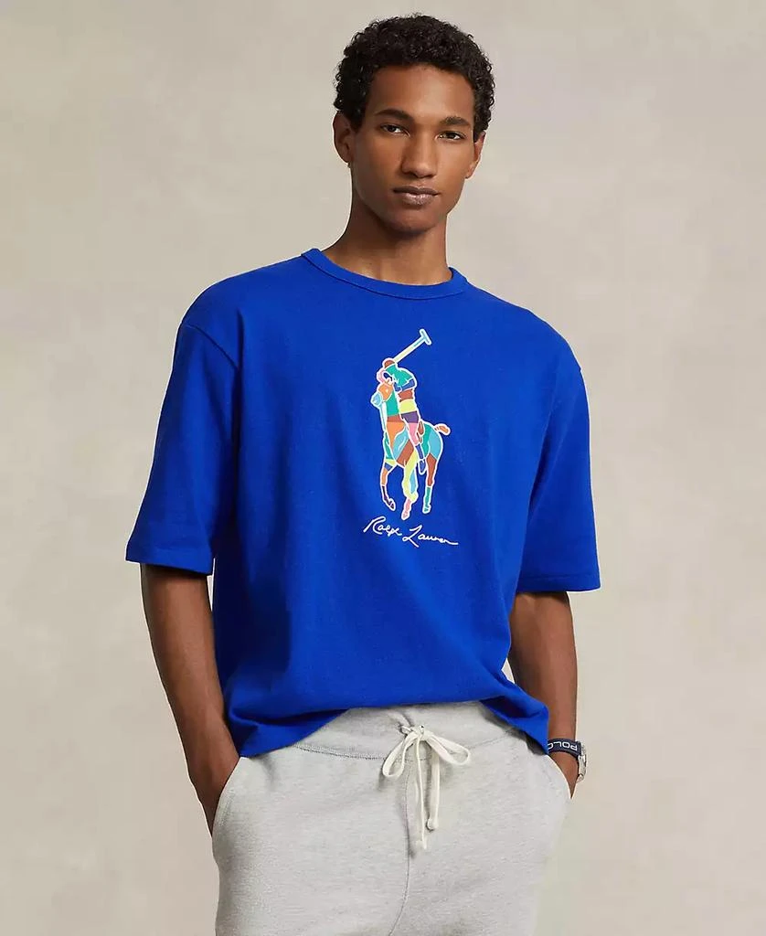 商品Ralph Lauren|Men's Colorblocked Big Pony T-Shirt,价格¥346,第1张图片