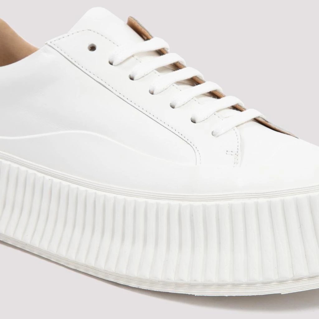 商品Jil Sander|JIL SANDER  LEATHER SNEAKERS SHOES,价格¥2715,第4张图片详细描述