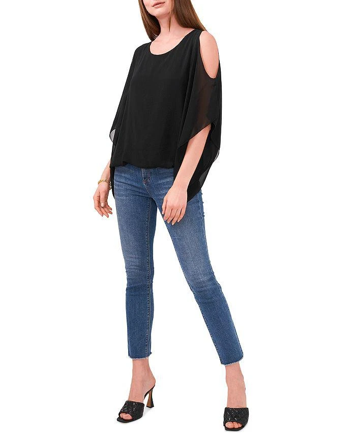 商品Vince Camuto|Open Batwing Sleeve Top,价格¥199,第3张图片详细描述