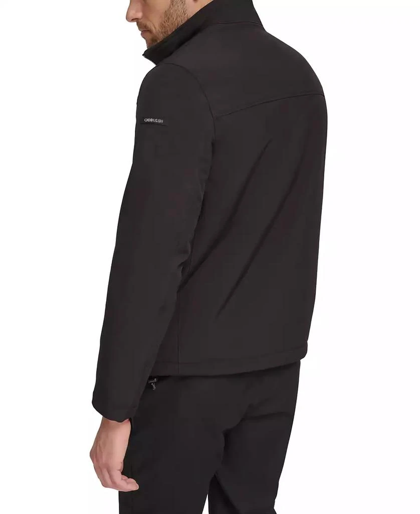 商品Calvin Klein|Men's Sherpa Lined Classic Soft Shell Jacket,价格¥467,第2张图片详细描述