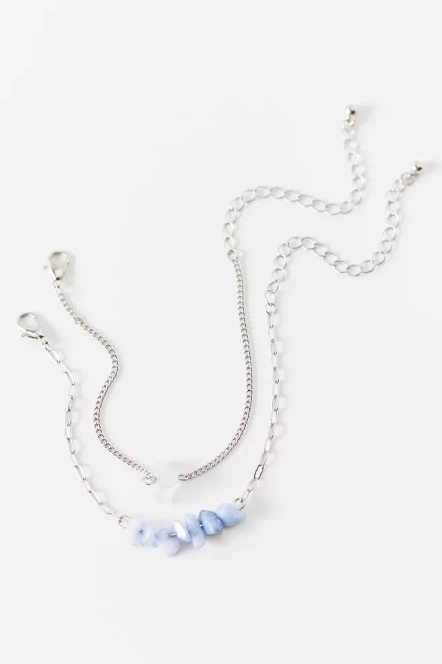 商品Urban Outfitters|Siena Genuine Stone Bracelet Set,价格¥78,第2张图片详细描述