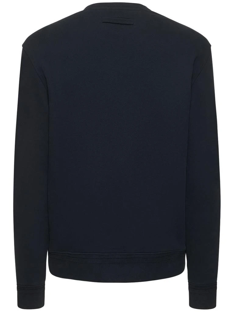 商品Zegna|Cotton Crewneck Sweatshirt,价格¥4974,第4张图片详细描述