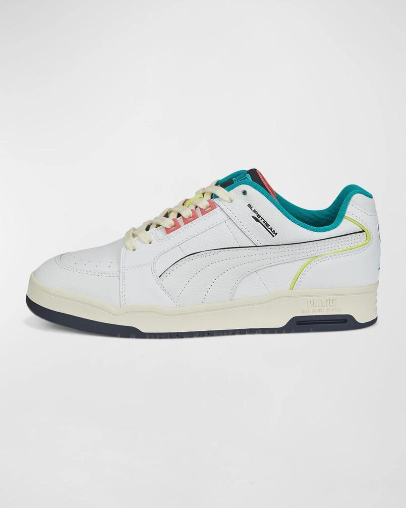 商品Puma|Men's Slipstream Leather Low-Top Sneakers,价格¥407,第2张图片详细描述