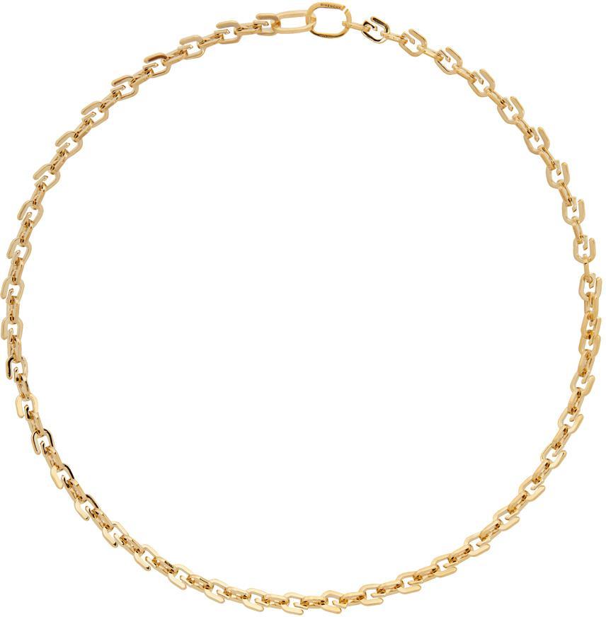 商品Givenchy|金色 G-Link 项链,价格¥5438,第1张图片