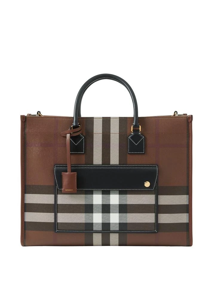 商品Burberry|Medium freya tote,价格¥13149,第1张图片