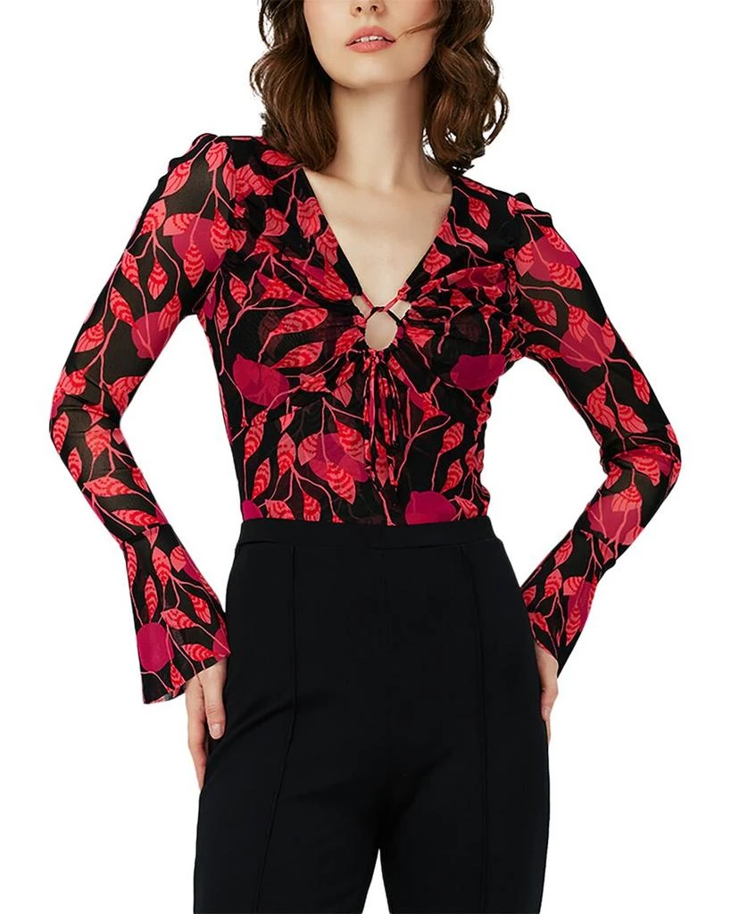 商品Diane von Furstenberg|Lyric Bodysuit,价格¥619,第1张图片