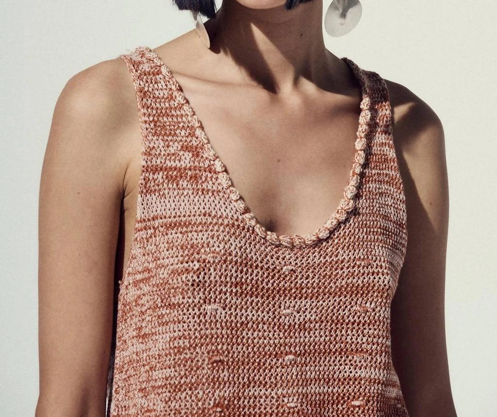 商品ESCVDO|Escvdo - Ofrenda Scoop Necktank Top,价格¥1940,第3张图片详细描述