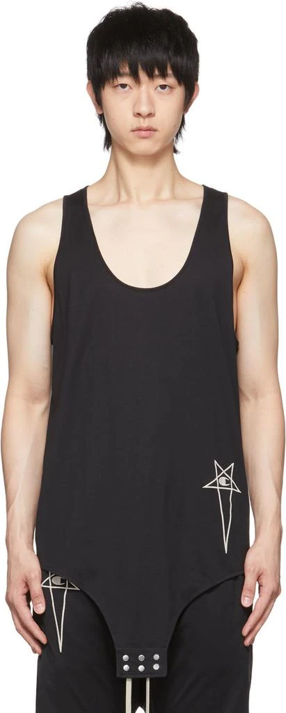 商品Rick Owens|Black Champion Edition Basketball Tank Top,价格¥686,第1张图片