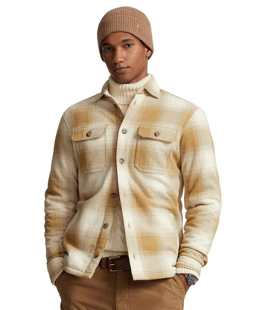 商品Ralph Lauren|Plaid Fleece Shirt Jacket,价格¥724,第1张图片