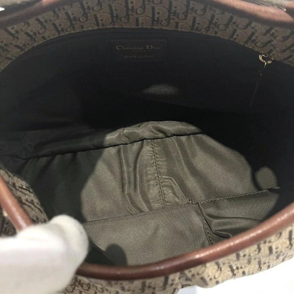商品[二手商品] Dior|Dior Trotter  Canvas Shoulder Bag (Pre-Owned),价格¥4048,第4张图片详细描述