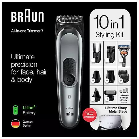 Braun All-in-One Trimmer 7 Styling Kit (MGK7221)商品第5张图片规格展示