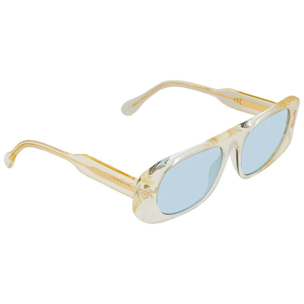 商品Burberry|Burberry Azure Shield Ladies Sunglasses BE4322 387980 61,价格¥567,第1张图片