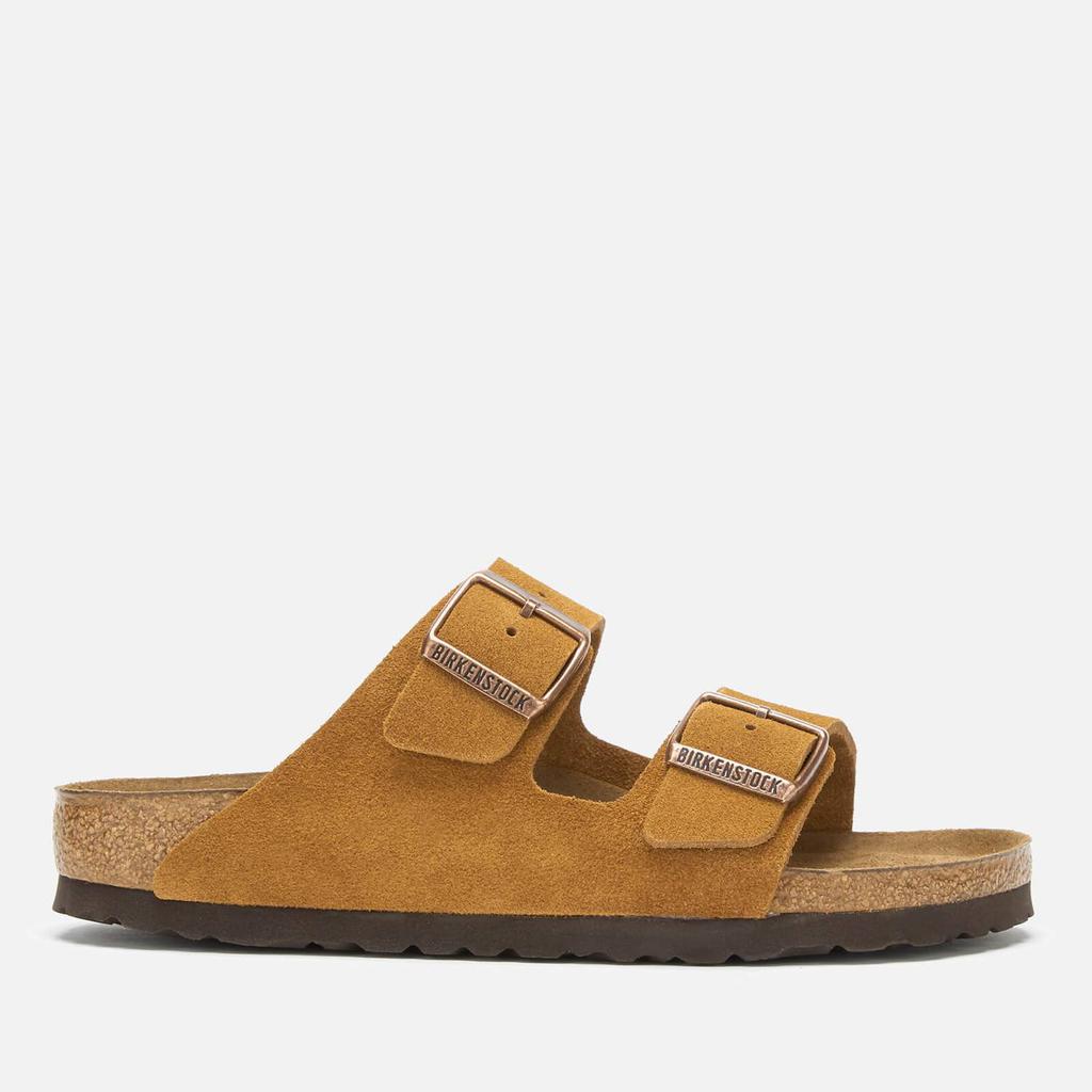 Birkenstock Women's Arizona Slim Fit Sfb Suede Double Strap Sandals - Mink商品第1张图片规格展示