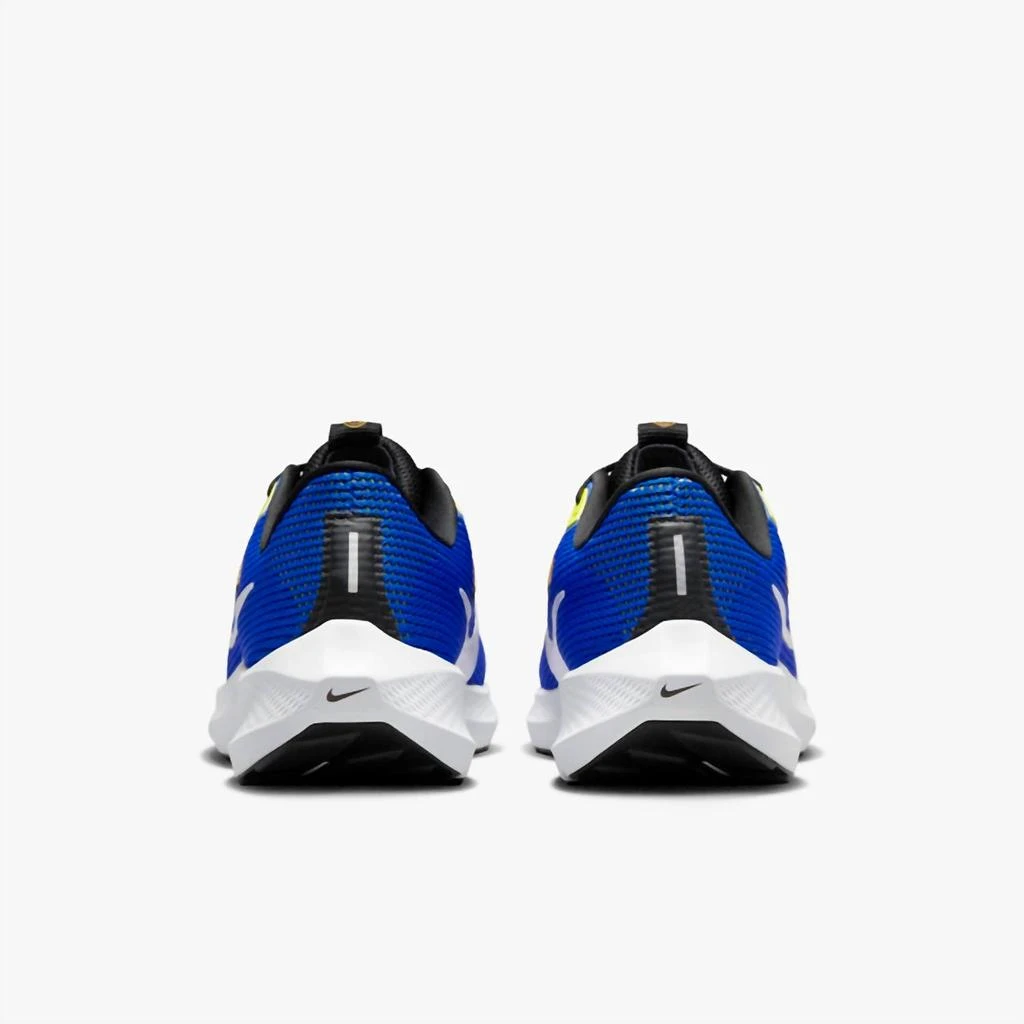 商品NIKE|Men's Pegasus 40 Road Running Shoes In 401 Racer Blue/white-Black,价格¥838,第5张图片详细描述