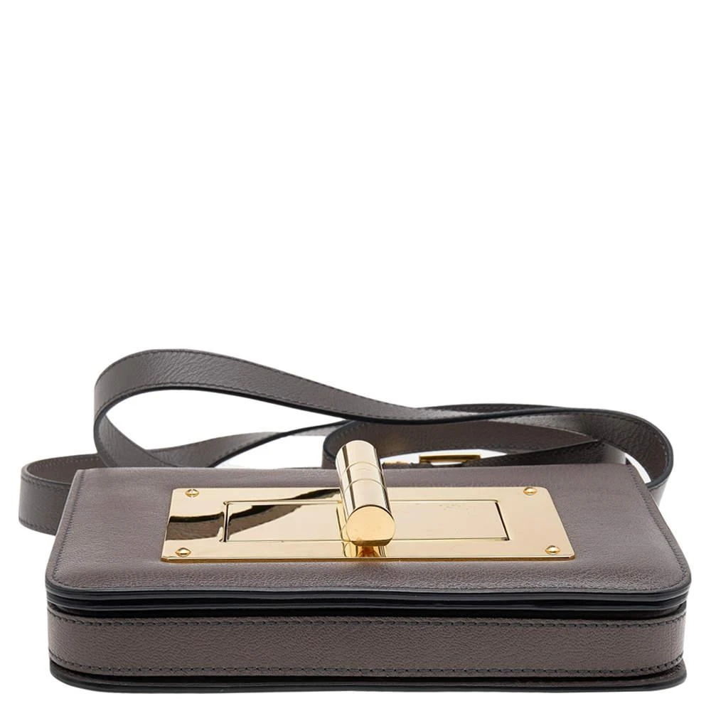 Tom Ford Brown Leather Small Natalia Shoulder Bag 商品