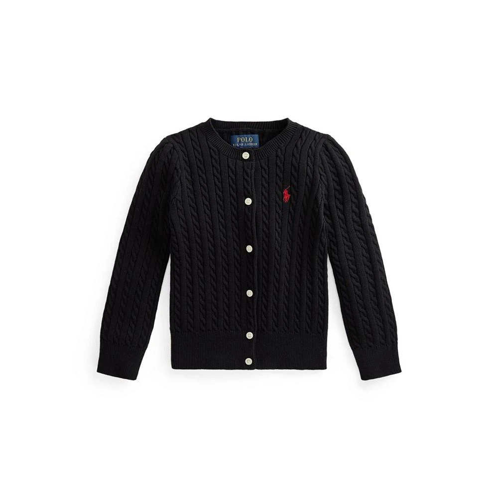 商品Ralph Lauren|小童迷你绞花全棉开衫,价格¥103,第1张图片