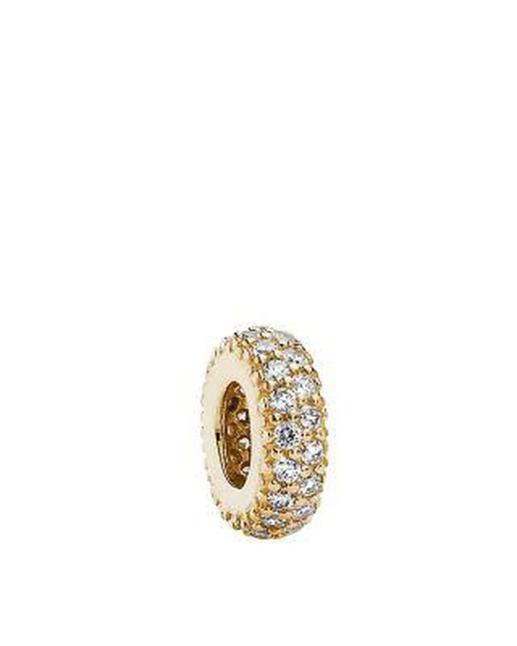 商品PANDORA|Spacer - 14k Gold & Cubic Zirconia Inspiration Within, Moments Collection,价格¥1197,第1张图片