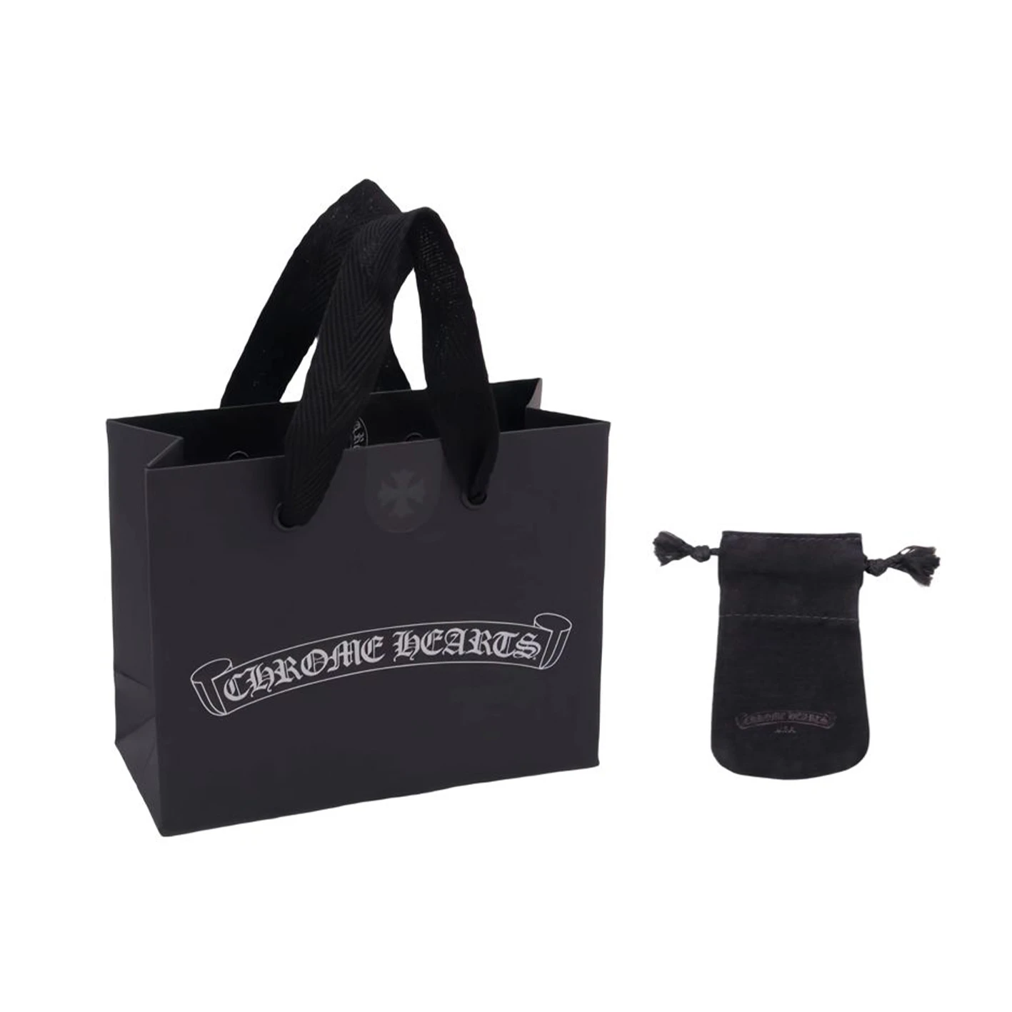 商品[国内直发] Chrome Hearts|Logo标识刻印装饰 925银 手链 男女同款情侣款 黑色,价格¥10667,第3张图片详细描述