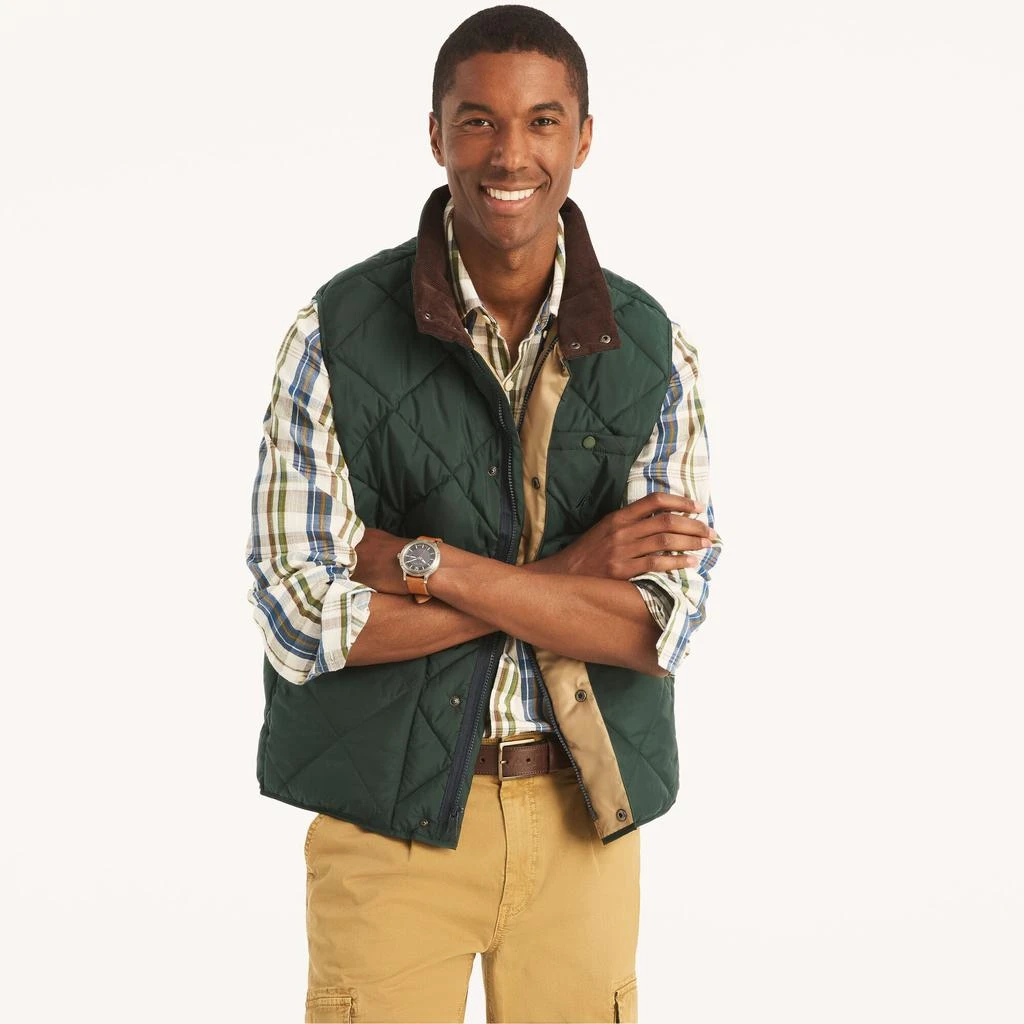商品Nautica|Mens Tempasphere Utility Vest,价格¥534,第1张图片