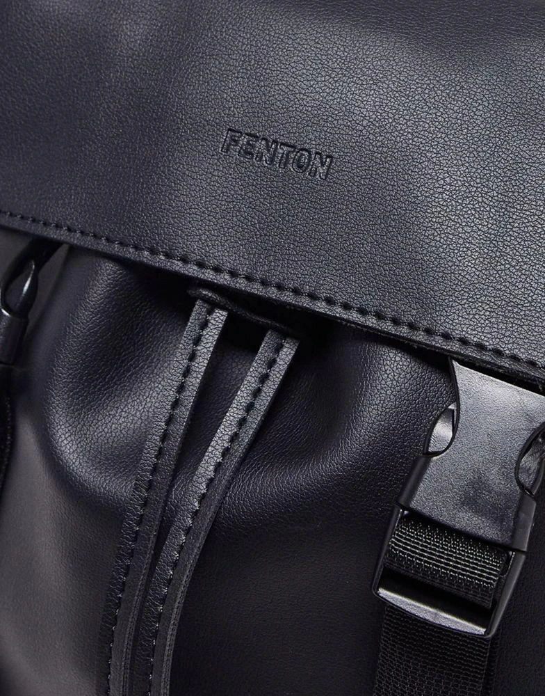 商品Fenton|Fenton two pocket backpack in black,价格¥174,第3张图片详细描述