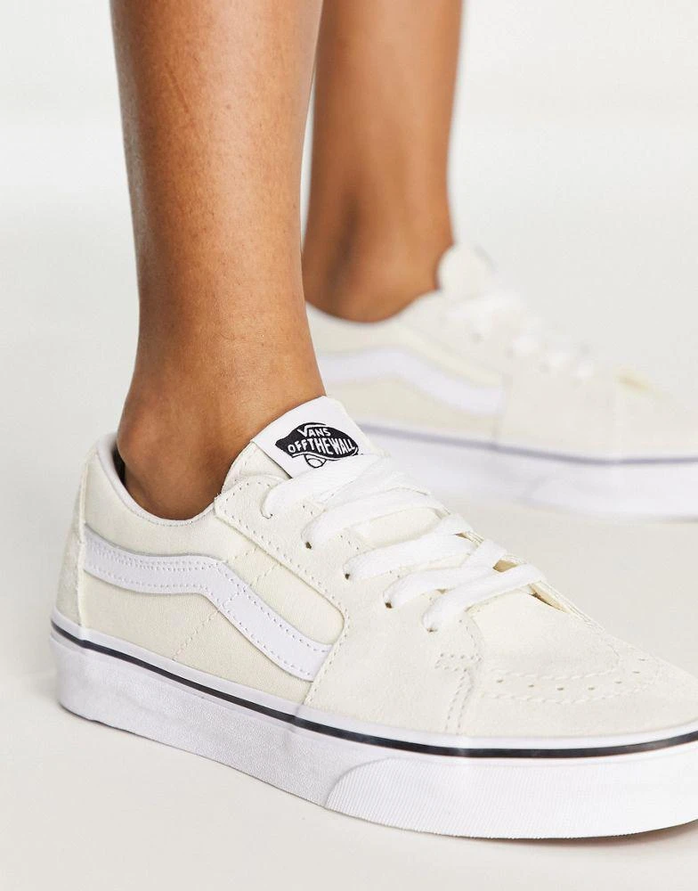 商品Vans|Vans SK8-Low trainers in cream,价格¥440,第1张图片