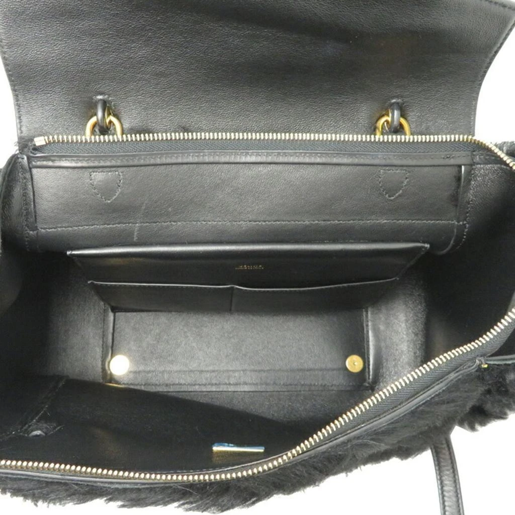 Leather Fur Handbag (Pre-Owned) 商品