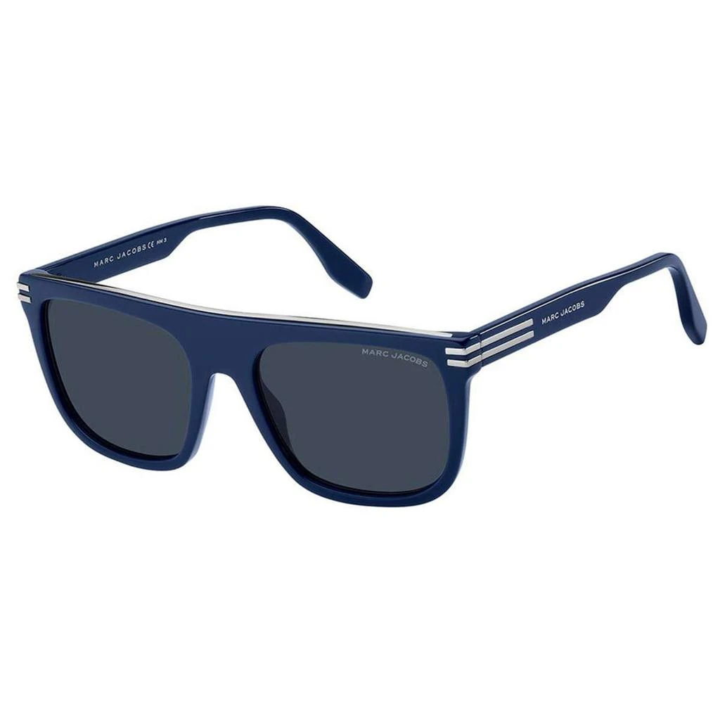 商品Marc Jacobs|Marc Jacobs Men's Blue Browline Sunglasses,价格¥304,第1张图片