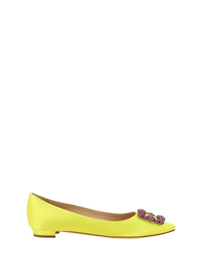 商品Manolo Blahnik|Hangisi Ballet Flats,价格¥4370,第1张图片