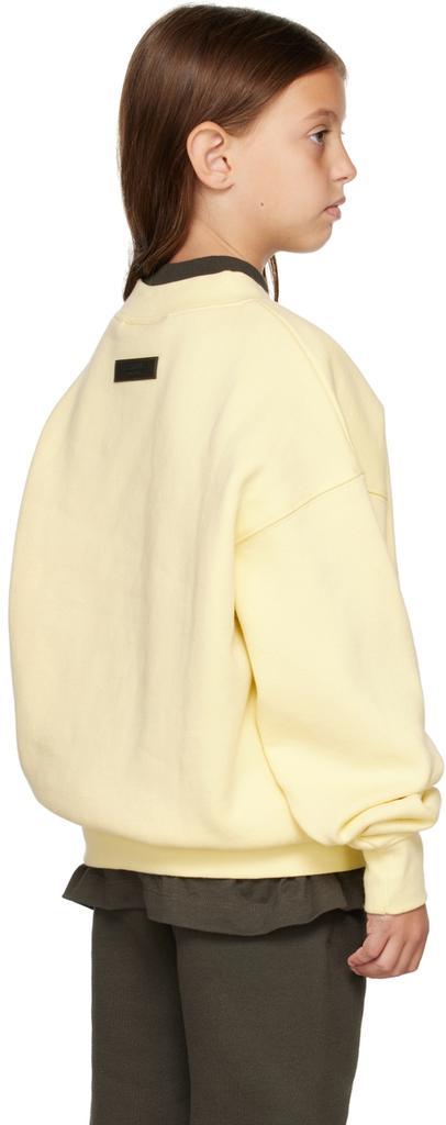商品Essentials|Kids Yellow Logo Sweatshirt,价格¥356,第5张图片详细描述