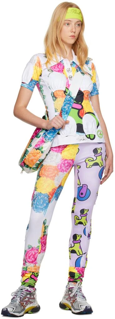商品CHOPOVA LOWENA|SSENSE Exclusive White 'Tennis Ball' Leggings,价格¥320,第4张图片详细描述