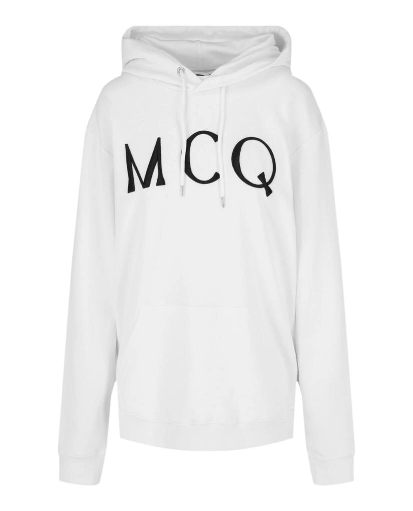 商品Alexander McQueen|Logo Cotton Pullover Hoodie,价格¥1872,第1张图片