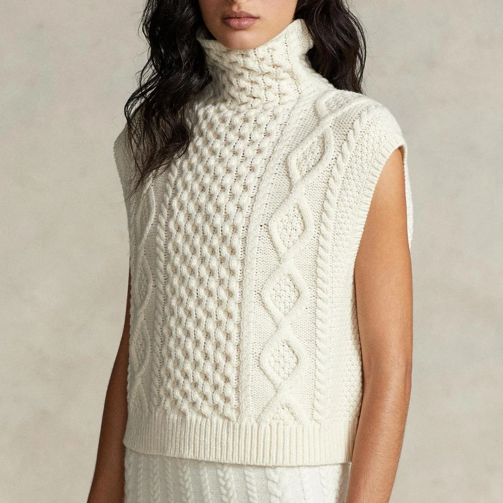 商品Ralph Lauren|Polo Ralph Lauren Sleeveless Wool and Cashmere-Blend Vest,价格¥1176,第5张图片详细描述