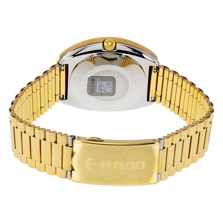 商品Rado|DiaStar Original Jubile Gold Automatic Gold Dial Gold PVD Men's Watch R12413493,价格¥6764,第3张图片详细描述