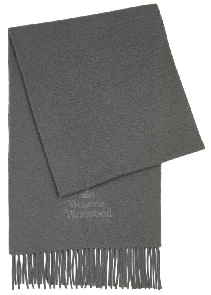 商品Vivienne Westwood|Logo-embroidered wool scarf,价格¥796,第1张图片