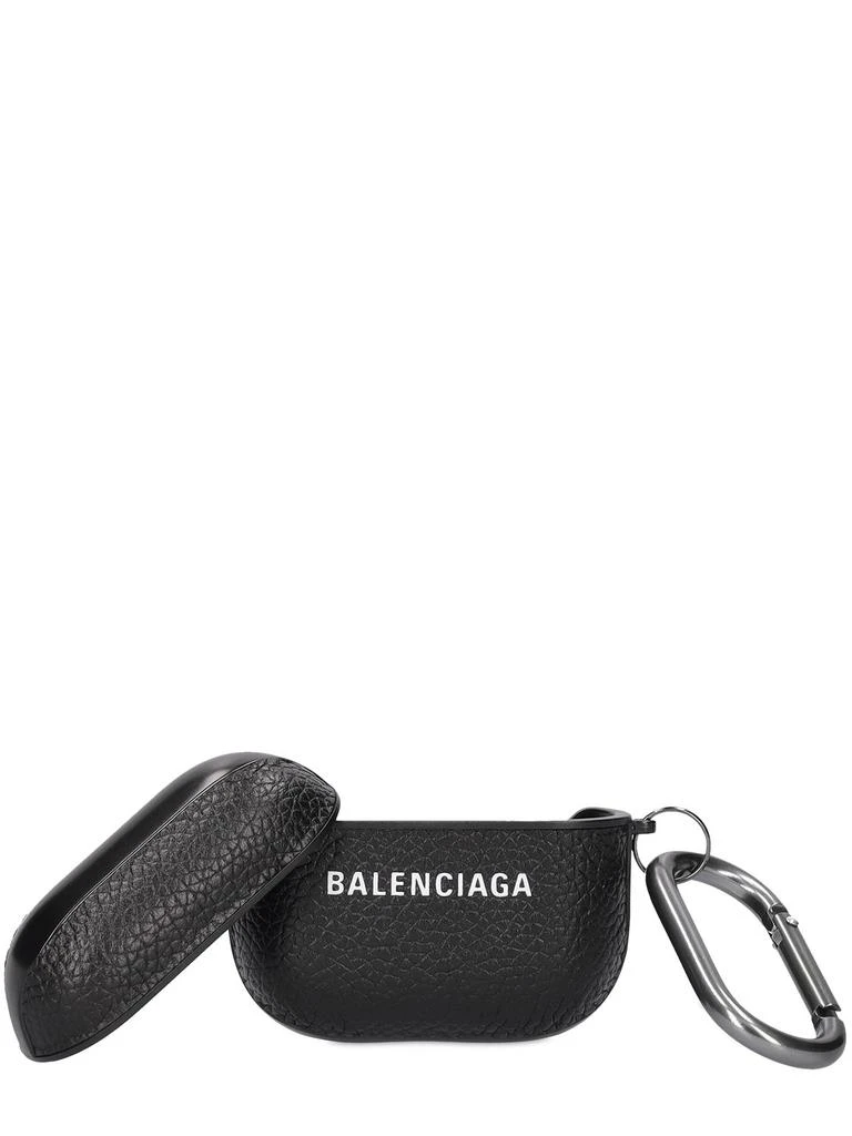 商品Balenciaga|Cash Leather Airpod Pro Case,价格¥2254,第1张图片