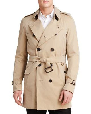 商品Burberry|Heritage Kensington Mid-Length Trench Coat,价格¥13390,第1张图片